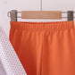 Premium orange turkey embroidery ruffle pants set
