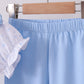 Premium blue snow bow pants set