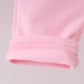 Premium blue stripe bow embroidery pants set