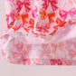Premium berry blossom bows bamboo pants set