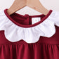 Premium Maroon Georgia bulldog applique bloomer set