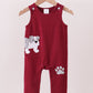 Premium Maroon Georgia bulldog applique jonjon