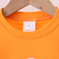 Premium Orange Tennessee puppy applique top