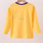 Premium Yellow LSU Go Team embroidery top