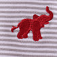 Premium Maroon Alabama elephant embroidery pants set