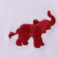 Premium White Alabama elephant embroidery pants set