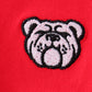 Premium Red Georgia bulldog embroidery cardigan