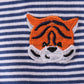 Premium Blue Auburn stripe tiger top