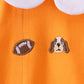 Premium Orange Tennessee puppy applique bubble