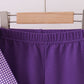 Premium Purple LSU tiger football embroideyr gingham ruffle pants set