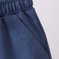 Slate blue pocket performance shorts