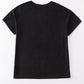 Premium Black basic T-shirt Kids and adult