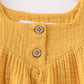 Premium Yellow muslin bow bubble