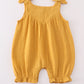 Premium Yellow muslin bow bubble