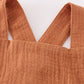 Premium Caramel muslin boy bubble