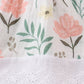Premium Pink muslin floral baby set