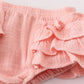 Premium Pink muslin floral baby set