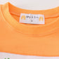 Premium Orange pumpkin embroidery top