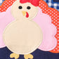 Premium Navy turkey applique girl top