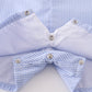 Premium Blue duck embroidery boy gingham jonjon