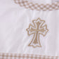 Premium cross embroidery bubble