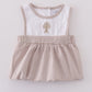 Premium cross embroidery bubble