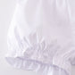 Premium cross embroidery  romper