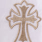 Premium cross embroidery dress