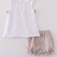 Premium cross embroidery bloomer set