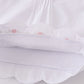 Premium white floral embroidery set