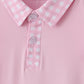 Pink active ruffle dress set