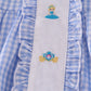 Blue princess pumpkin ruffle set