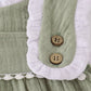Premium sage ruffle dress