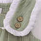 Premium sage ruffle bubble