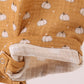 Premium pumpkin print muslin jonjon
