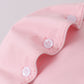 Pink ruffle bow bonnet