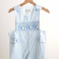 Blue easter bunny hand-smocked boy jonjon
