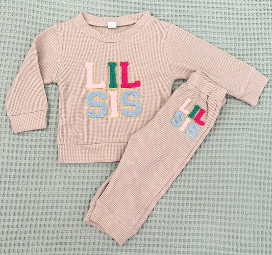 LIL SIS && BIG SIS Waffle set