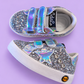 All Silver Sparkle Velcro