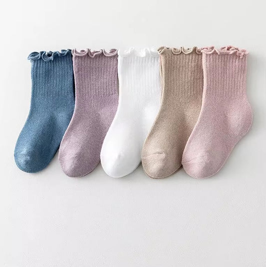 Ruffle Trim AdaSocks