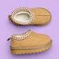 Slip on Suede Boot Camel