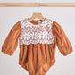 Carmel velvet lace girl bubble