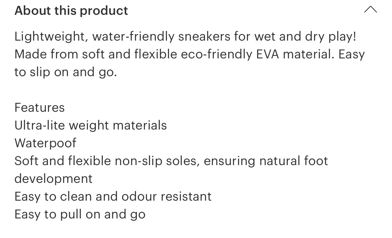 Waterproof Sneaker PO