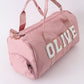 Pink gym bag (bag only)