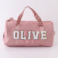 Pink gym bag (bag only)