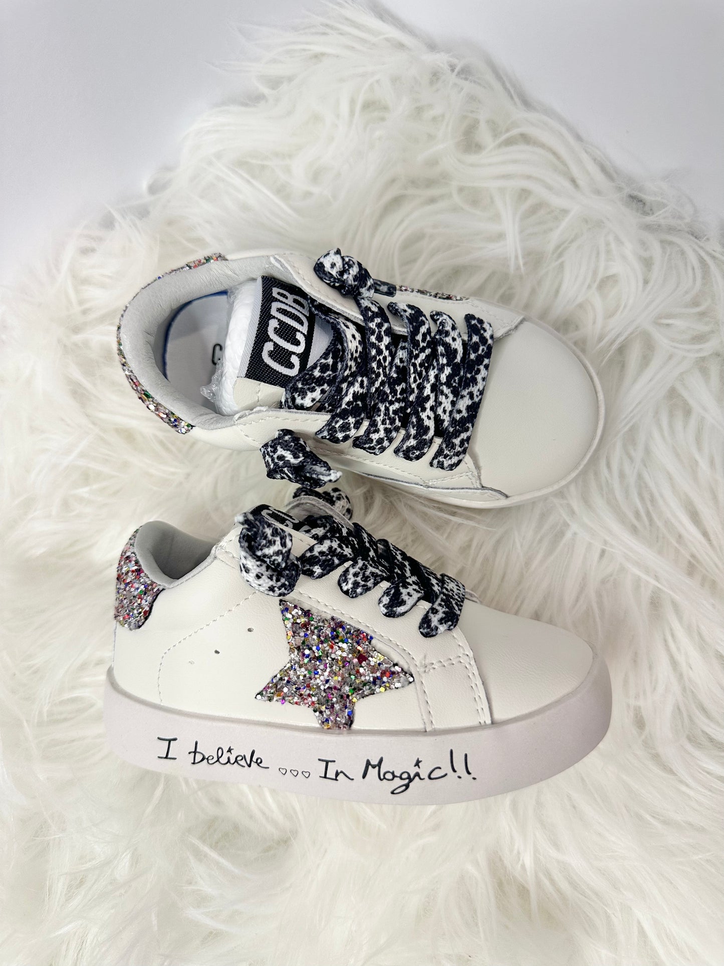 Black magic sneaker