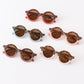 retro round sunglasses UV400 -toddler & kids