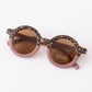 retro round sunglasses UV400 -toddler & kids