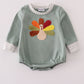 Sage turkey french knot bubble