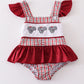 Alabama elephant embroidery girl one-piece swimsuit